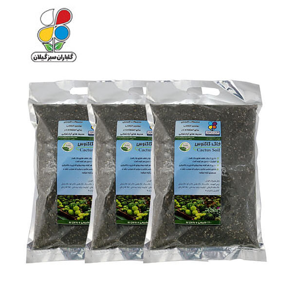 خاک کاکتوس 4 کیلوگرمی بسته سه عددی مدل GPS1
