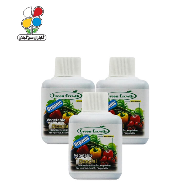 کود مایع سبزیجات ارگانیک گرین گروت ظرفیت 90 میلی لیتری بسته 3 عددی مدل GPMS11 