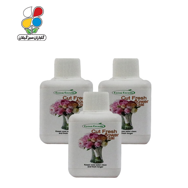 کود مایع گل های شاخه بریده گرین گروت بسته 3 عددی مدل GPMS11 