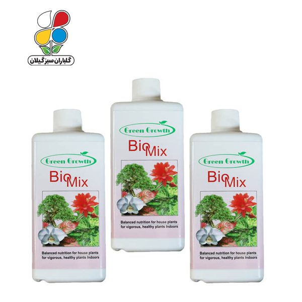 کود مایع بیومیکس گرین گروت ظرفیت 500 میلی لیتر بسته سه عددی مدل GPMS11 