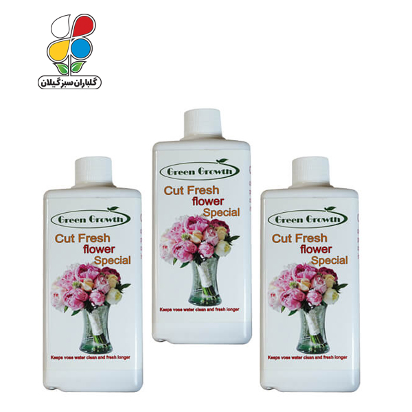 کود مایع گل های شاخه بریده گرین گروت ظرفیت 500 میلی لیتر بسته سه عددی مدل GPMS11 