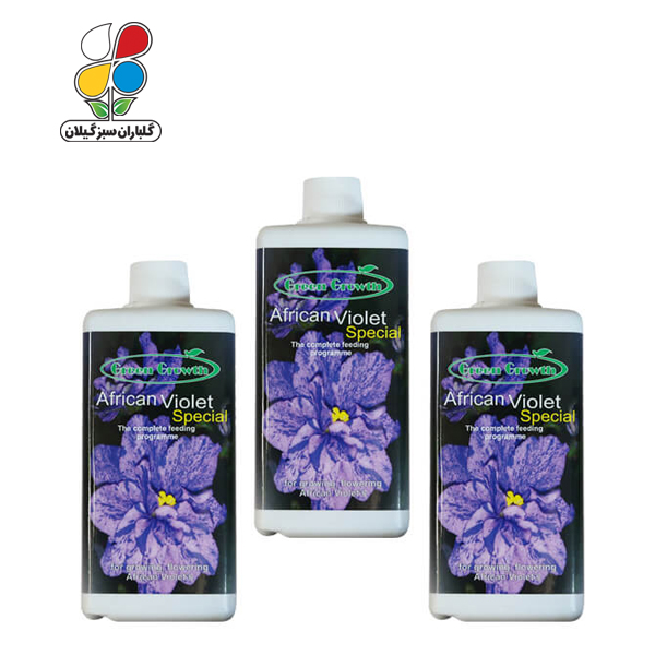 کود مایع بنفشه آفریقایی گرین گروت ظرفیت 500 میلی لیتر بسته سه عددی مدل GPMS11 