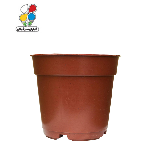 گلدان کشاورزی 20 سانتی‌متری مدل GPPA12 آجری