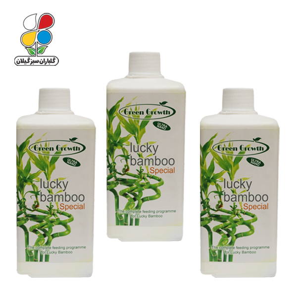 کود مایع لاکی بامبو گرین گروت ظرفیت 500 میلی لیتر بسته سه عددی مدل GPMS11 