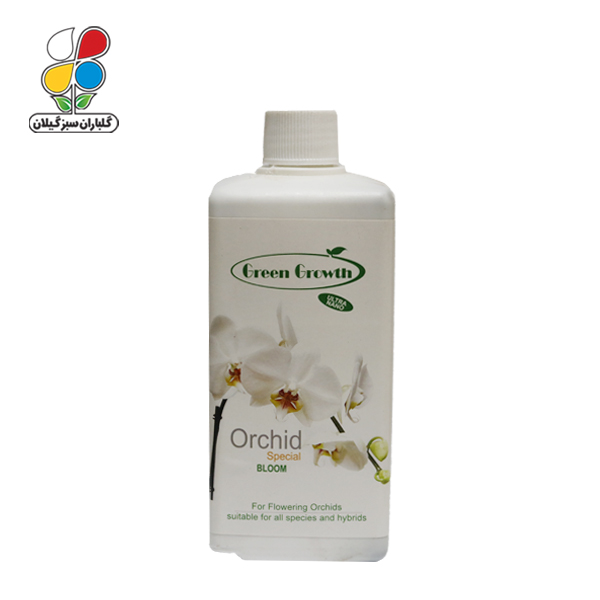 کود مایع مخصوص بوته ارکیده در زمان گلدهی گرین گروت ظرفیت 500 میلی لیتری مدل GPMS11 