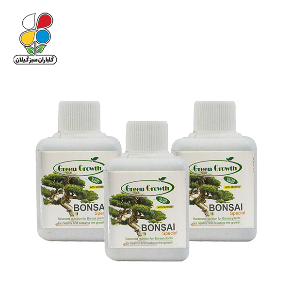 کود مایع بونسای گرین گروت بسته 3 عددی مدل GPMS11 