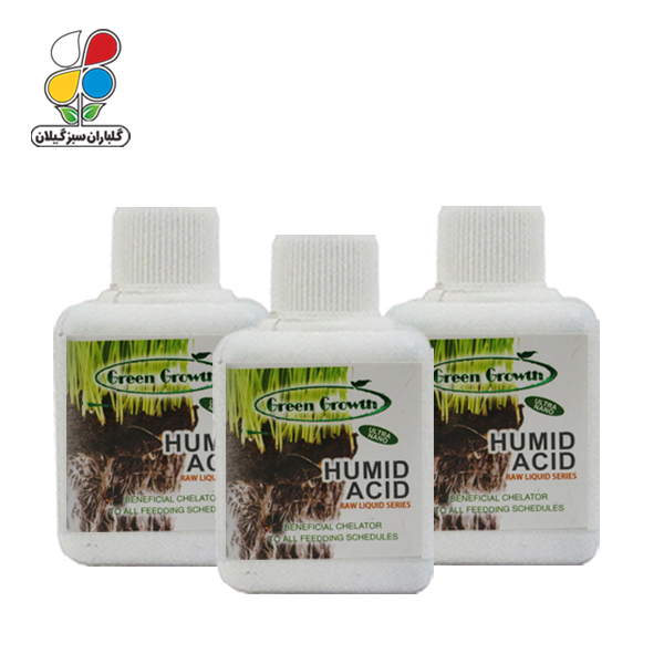 کود مایع هیومیک اسید گرین گروت بسته سه عددی مدل GPMS11 