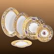 سرویس کامل طلاکوب 18 نفره 130 پارچه REGENCY ( قبل از ثبت سفارش تماس بگیرید )