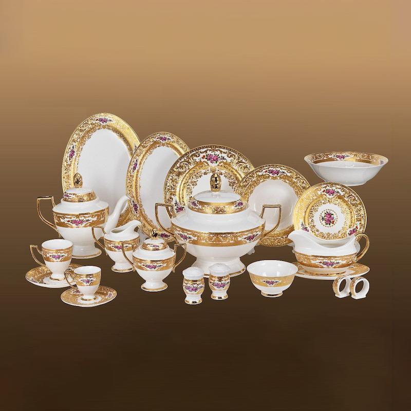 سرویس کامل طلاکوب 12 نفره 98 پارچه REGENCY ( قبل از ثبت سفارش تماس بگیرید )