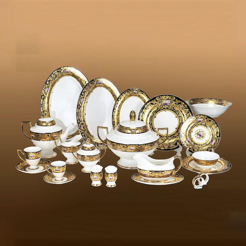 سرویس کامل طلاکوب 18 نفره 130 پارچه REGENCY ( قبل از ثبت سفارش تماس بگیرید )