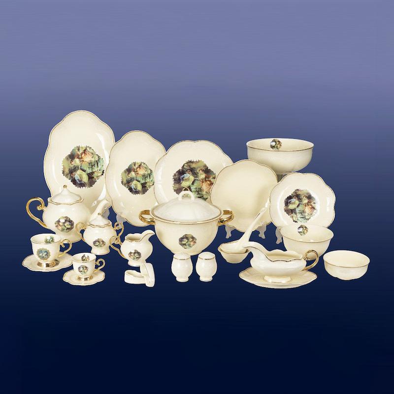 سرویس کامل طرح دار 12 نفره 114 پارچه REGENCY ( قبل از ثبت سفارش تماس بگیرید )