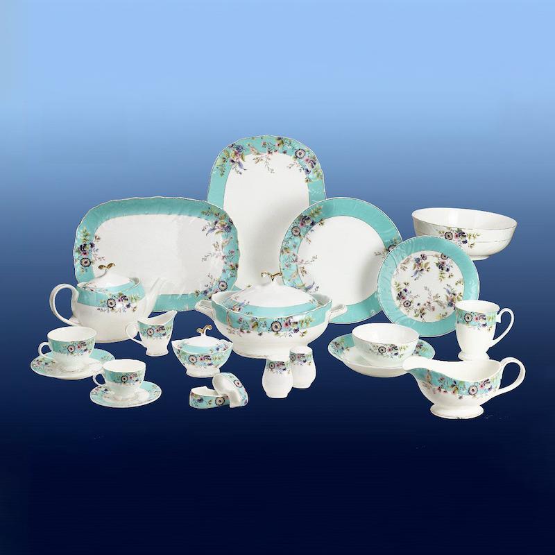 سرویس کامل 12 نفره 110 پارچه REGENCY & ROSENTHAL گل دار ( قبل از ثبت سفارش تماس بگیرید )