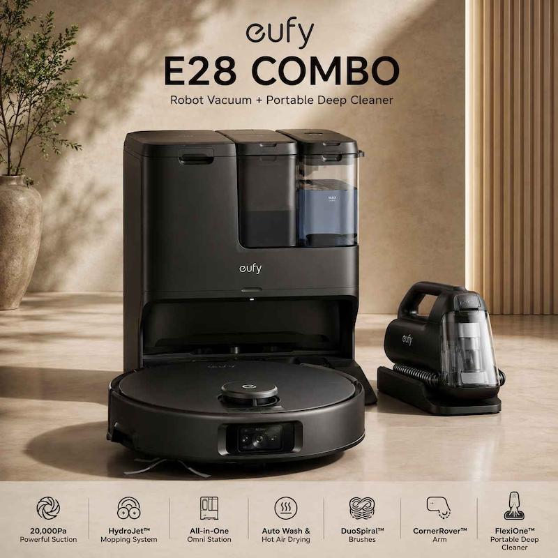 جارو رباتیک Eufy Omni E28 Combo