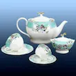 سرویس کامل 18 نفره 110 پارچه REGENCY & ROSENTHAL گل دار ( قبل از ثبت سفارش تماس بگیرید )