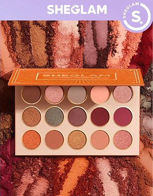 پالت سایه 15 رنگ شیگلم afterglow palette 