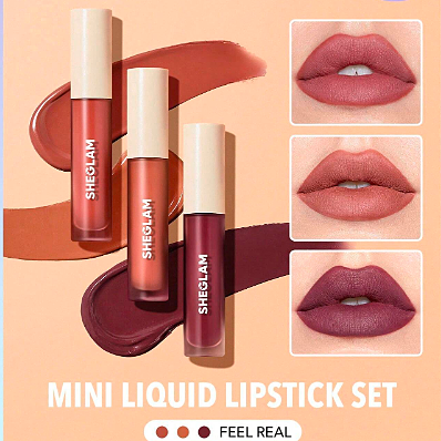 ست رژلب مایع شیگلم matte allure liquid lipstich 