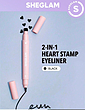 خط چشم شیگلم Heart Eyes 2-In-1 Stamp Eyeliner 