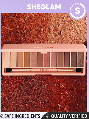 سایه چشم 12 رنگ شیگلم burgundy palette 