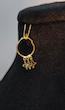 گوشواره حلقه ای آویزدار