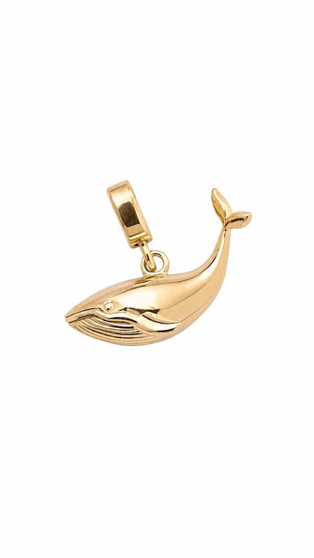 آویز زنانه طلا ۱۸ عیار وال VoGa GOLD