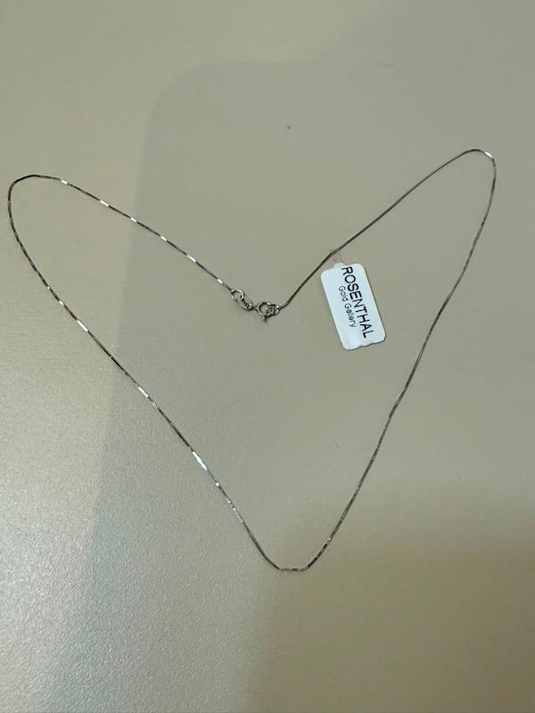 زنجیر زنانه طلا ۱۸ عیار زنجیر ونیزی رزنتال