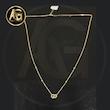 گردنبند زنانه طلا ۱۸ عیار گردنبند بولگاری حلقه گالری آمترین