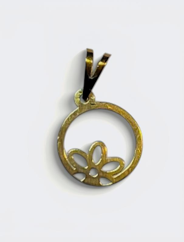 آویز زنانه طلا ۱۸ عیار پلاک آویز Zhofil.gold