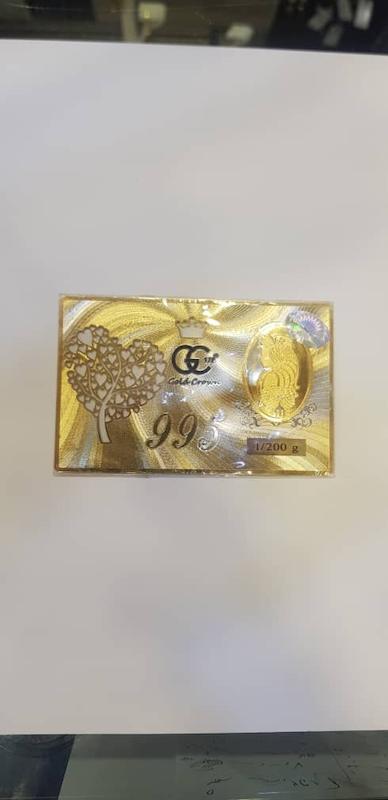 سکه طلا ۲۴ عیار شمش 1گرم و 200 سوت گالری درین