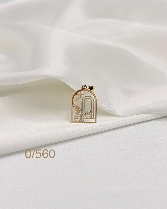 زنانه طلا ۱۸ عیار پلاک سارینا مینیمال ماهلی
