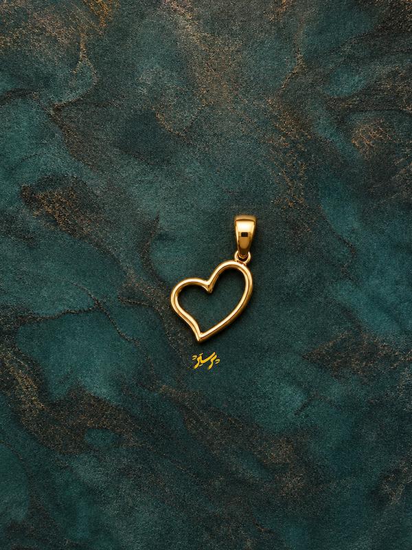 آویز طلا ۱۸ عیار دلبر گالری طلای پرستیژ