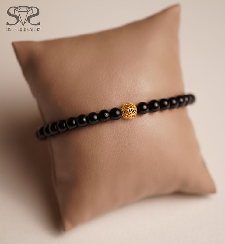 دستبند زنانه طلا ۱۸ عیار دستبند طلا فیوژن کد s-2077 گالری طلا سیستر