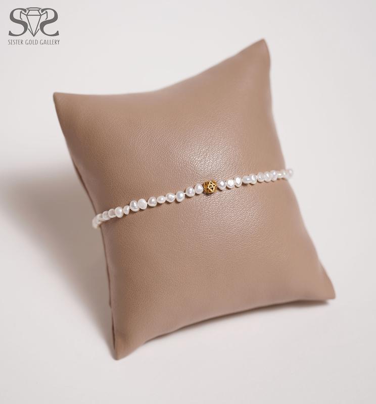 دستبند زنانه طلا ۱۸ عیار دستبند طلا طرح فیوژن چندضلعی کد s-1578 گالری طلا سیستر