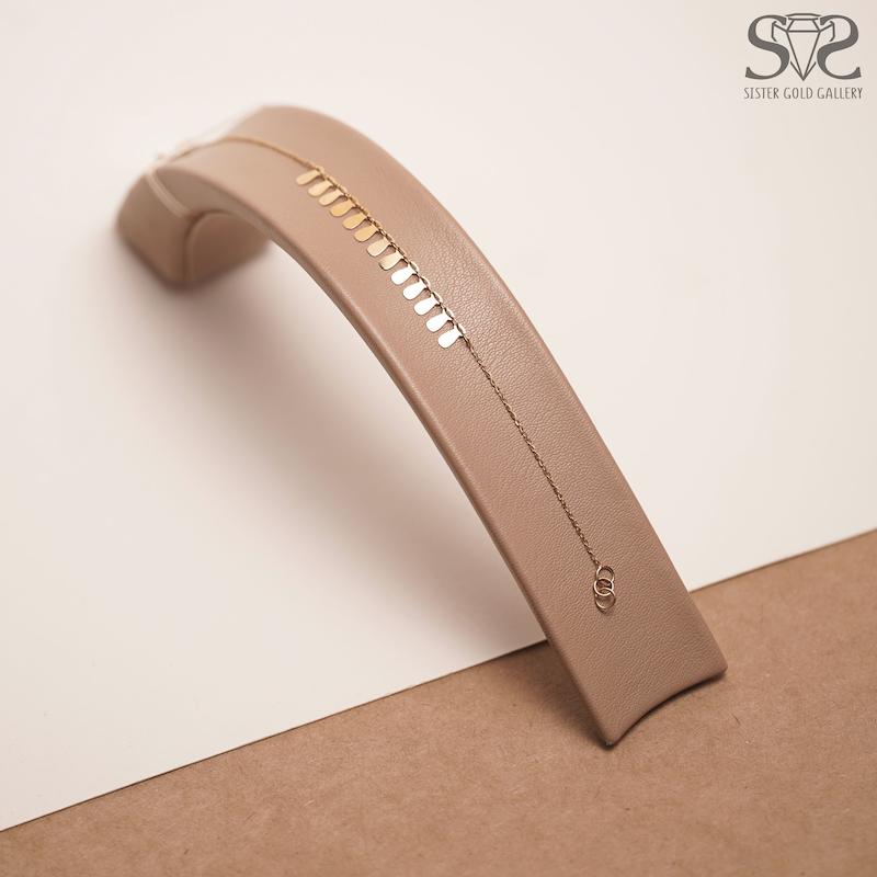 دستبند زنانه طلا ۱۸ عیار دستبند طلا روکو اشک کد s-1620 گالری طلا سیستر