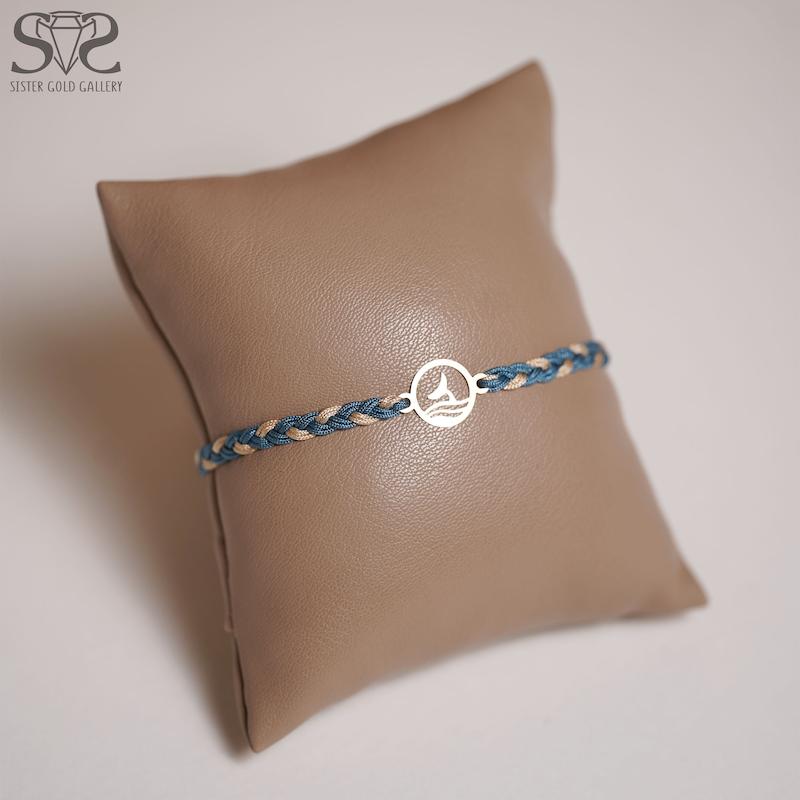 دستبند زنانه طلا ۱۸ عیار دستبند طلا دم وال کد s-2398 گالری طلا سیستر