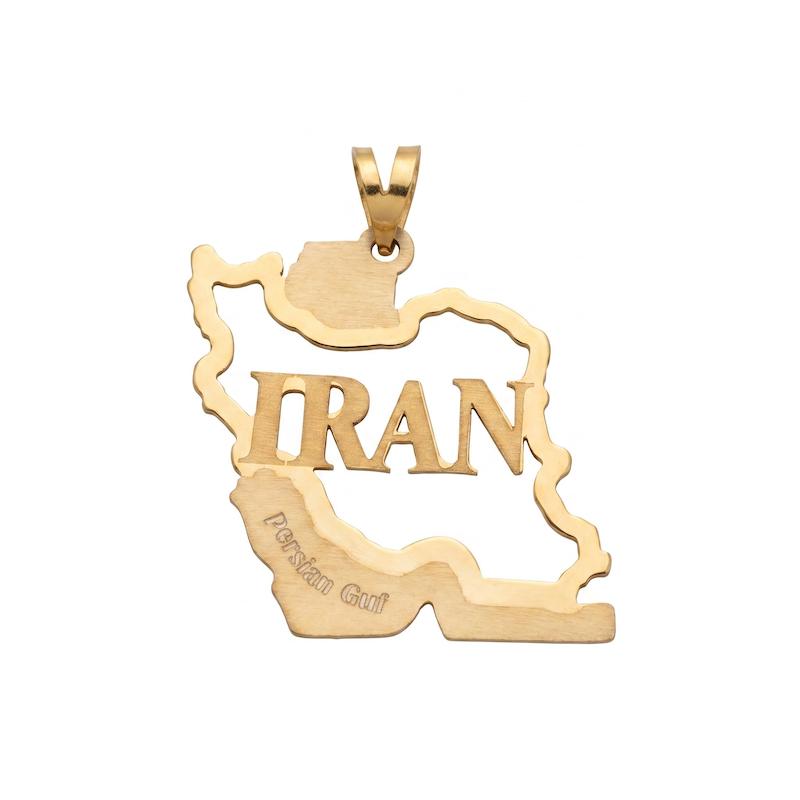 آویز طلا ۱۸ عیار آویز ایران سی گلد