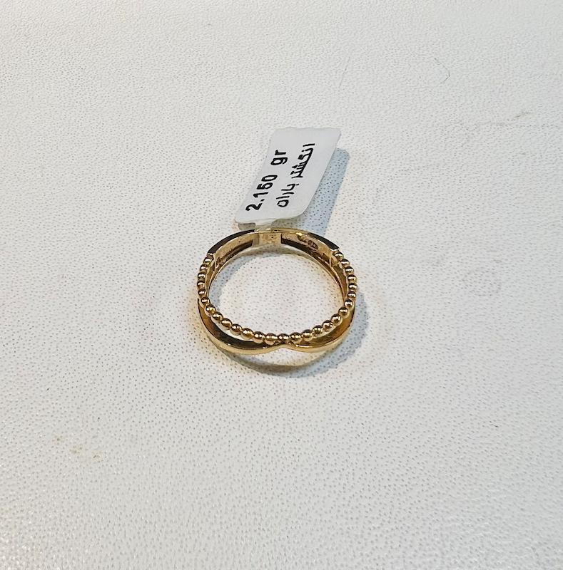 انگشتر زنانه طلا ۱۸ عیار انگشتر مینیمال Zhofil.gold
