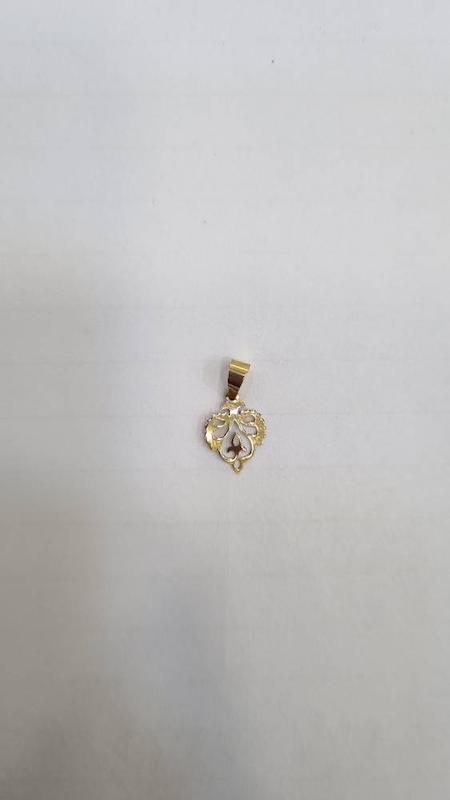 آویز طلا ۱۸ عیار آویز برگ گالری طلای مه آرا مدوپد گالری طلا و سکه مه آرا