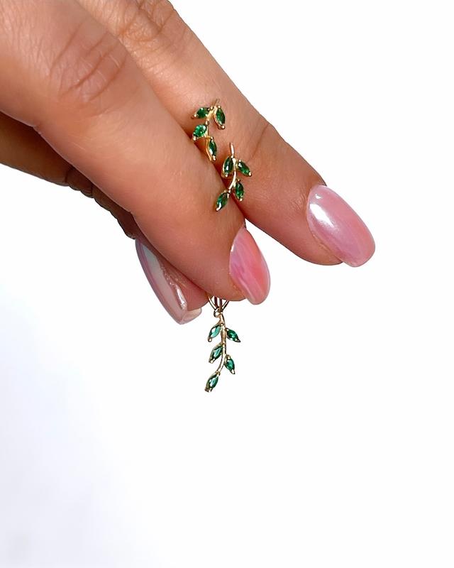 زنانه نیم ست طلا ۱۸ عیار زندگی گژک گلد گالری