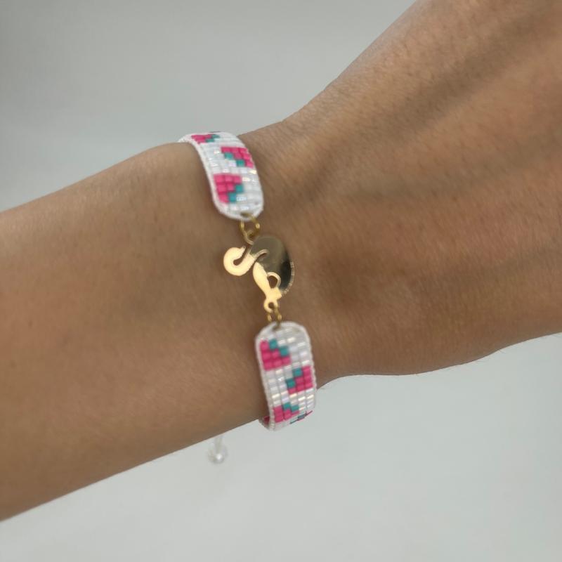 دستبند بچگانه طلا ۱۸ عیار دستبند میوکی گالری طلا و جواهر زن روز