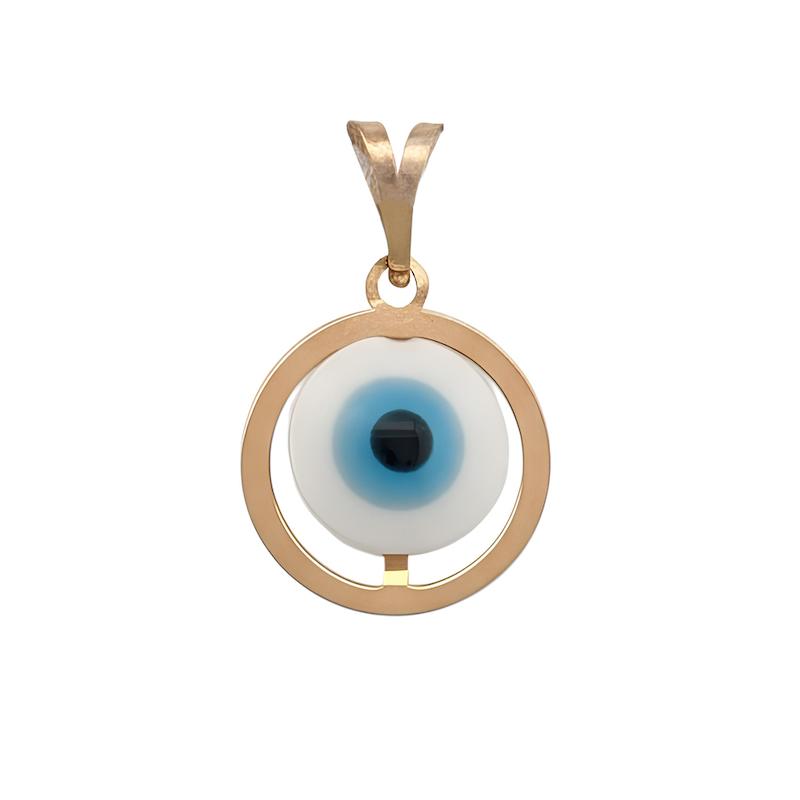 آویز طلا 18 عیار زنانه زربن مدل  چشم و نظر کد ZBA003718