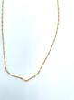زنجیر زنانه طلا ۱۸ عیار هرمس ست لایت گالری طلا شکرانه