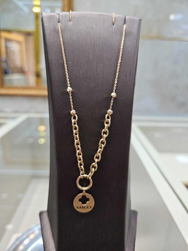 گردنبند زنانه طلا ۱۸ عیار Gucci کیان گلد