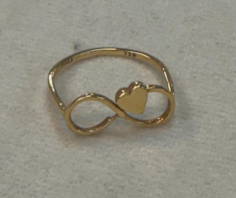انگشتر زنانه طلا ۱۸ عیار بی نهایت گالری پریدخت