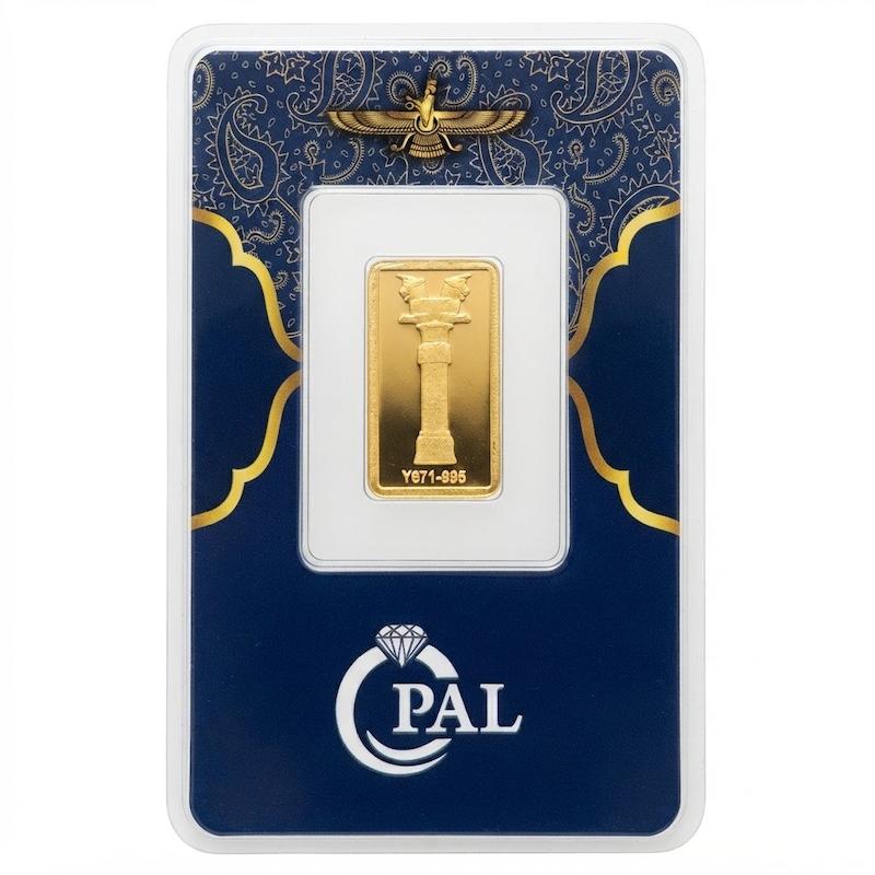 شمش طلا ۲۴ عیار شمش 800 سوت اپال عیار 24 آرلا گلد