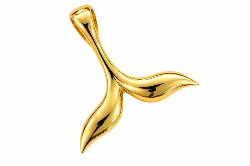 آویز طلا ۱۸ عیار دم وال تیما گلد گالری