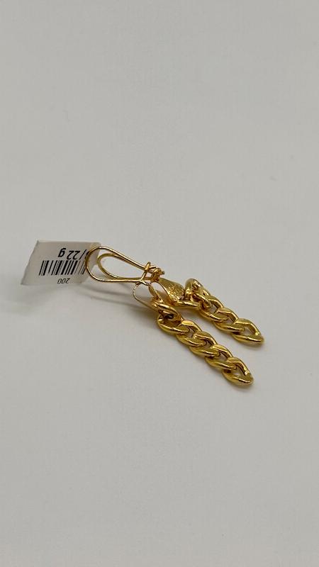 گوشواره زنانه طلا ۱۸ عیار کارتیر گالری کیا