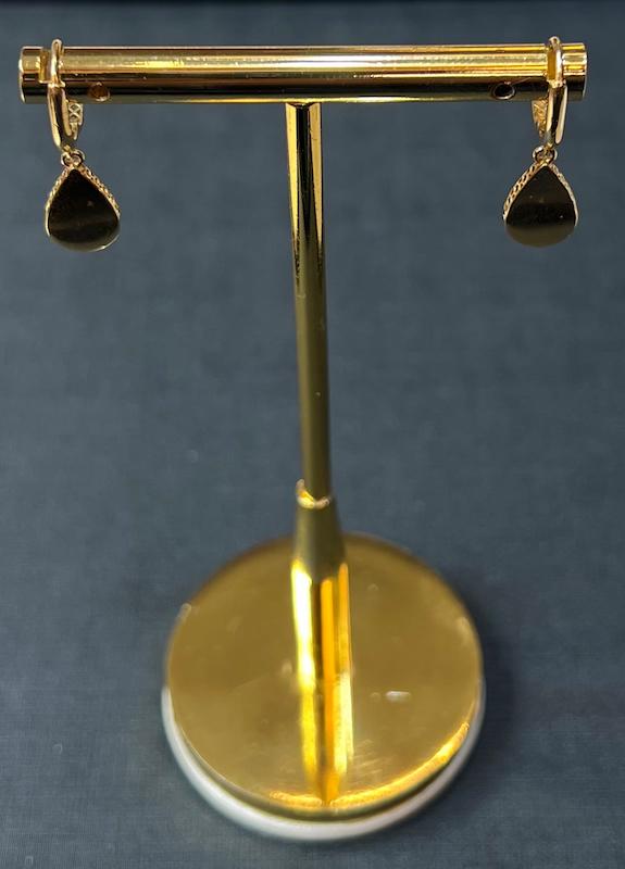 گوشواره طلا ۱۸ عیار گوشواره گالری طلای تاج
