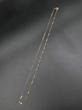 زنجیر زنانه طلا ۱۸ عیار زنجیر سوپر لوکس کاغذی طلا و سکه پیام