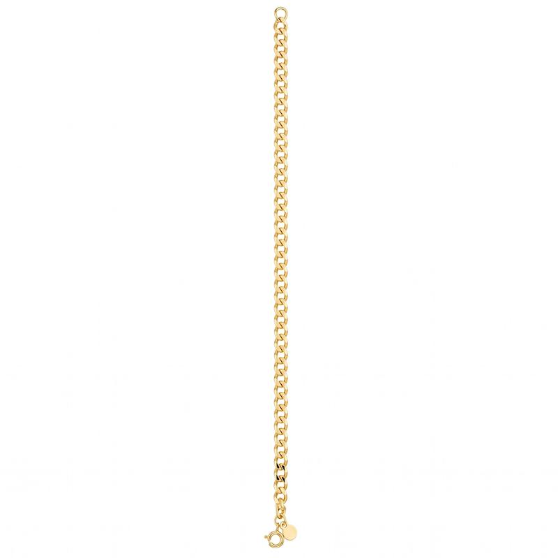 دستبند زنانه طلا ۱۸ عیار زنجیر کارتیه مینیمال noorgold_گالری طلا نور
