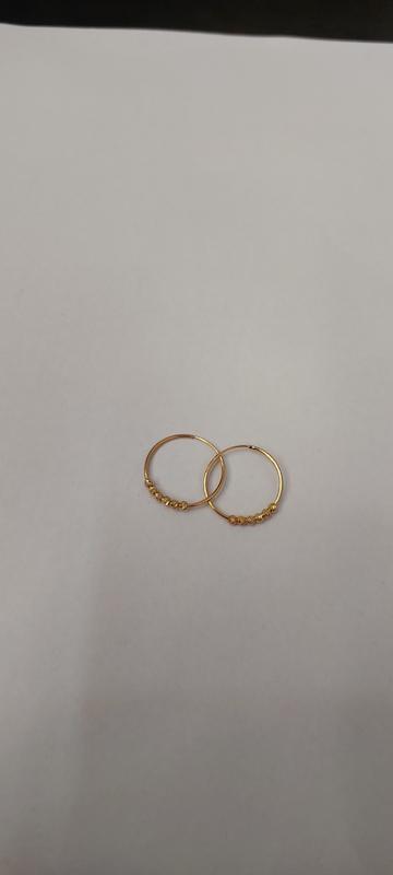گوشواره زنانه طلا ۱۸ عیار گوشواره دوریکا طلای همتا